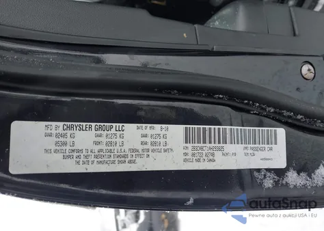 2010 Dodge Charger R/T z USA, uszkodzony, nr VIN 2B3CA8CT1AH293825